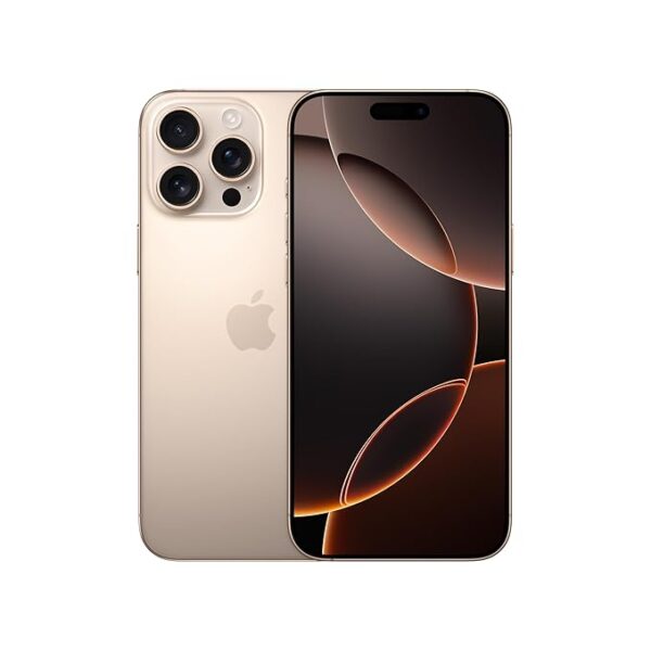 iPhone 16 Pro Max 256 GB: 5G Mobile Phone with Camera Control, 4K 120 fps Dolby Vision and a Huge Leap in Battery Life. Works with AirPods; Desert Titanium - Image 5