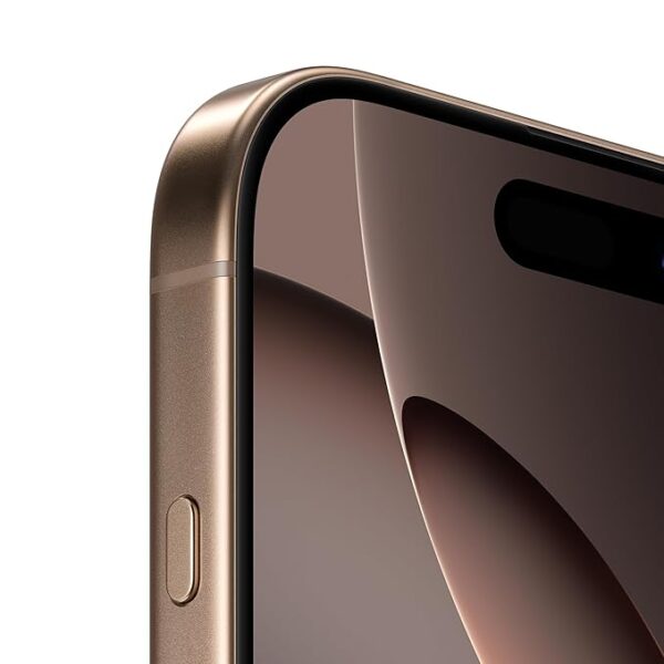 iPhone 16 Pro Max 256 GB: 5G Mobile Phone with Camera Control, 4K 120 fps Dolby Vision and a Huge Leap in Battery Life. Works with AirPods; Desert Titanium - Image 4