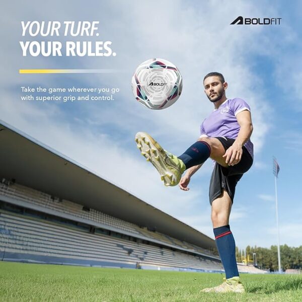 Boldfit Football Practise Foot Ball Training Football Size 5 Original for All Ages Group - Image 4