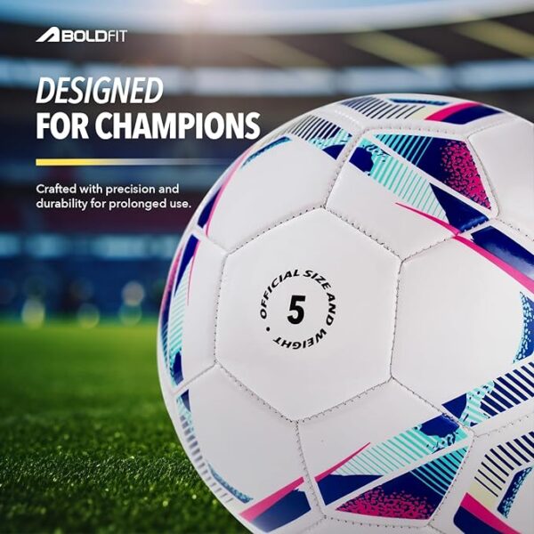 Boldfit Football Practise Foot Ball Training Football Size 5 Original for All Ages Group - Image 2